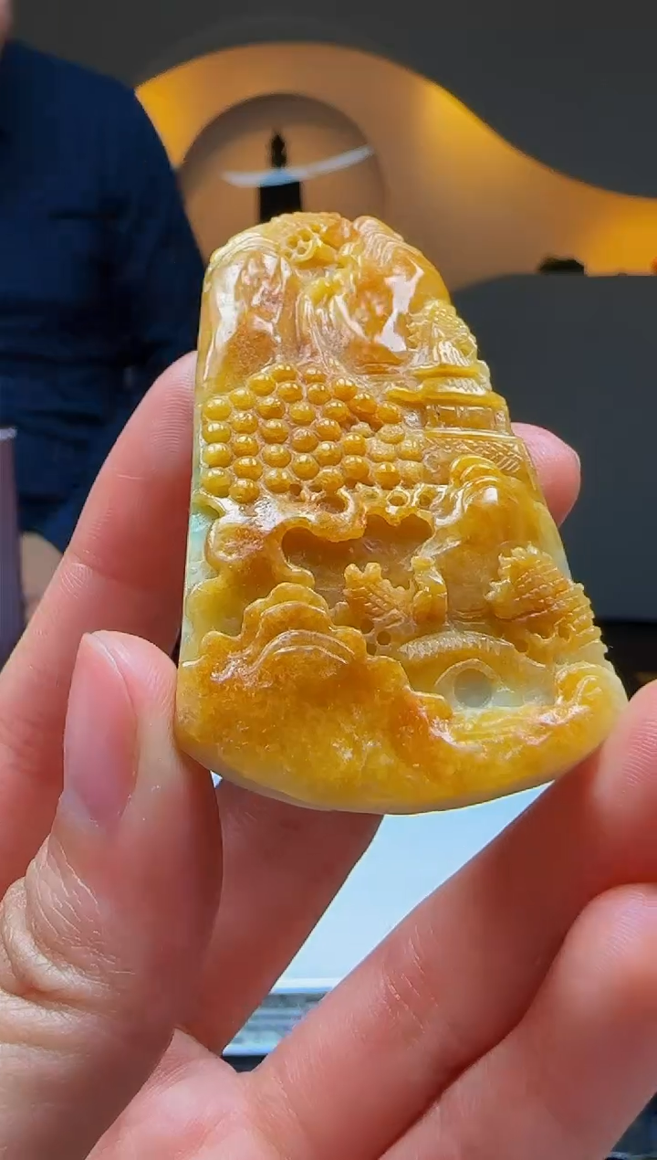 【闪购商品】定制翡翠未镶嵌Q04647翡翠毛货