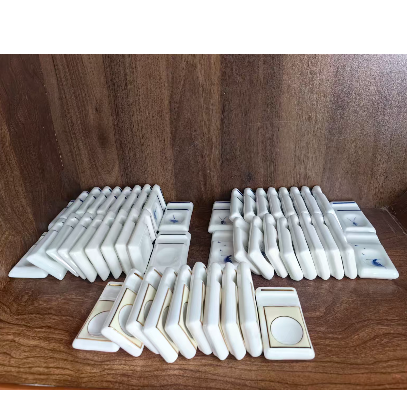 仿古瓷 A560不固定景德镇制陶瓷筷子架10件