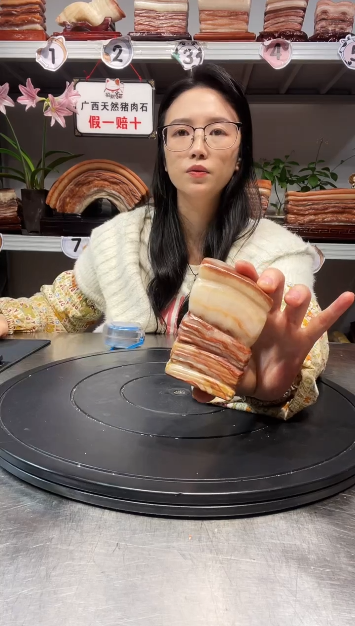 石材天然石材柳州猪肉石6-9-2.5