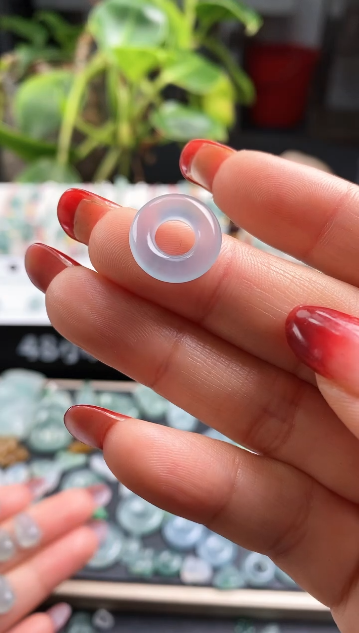 【闪购商品】翡翠散珠甜甜圈裸石