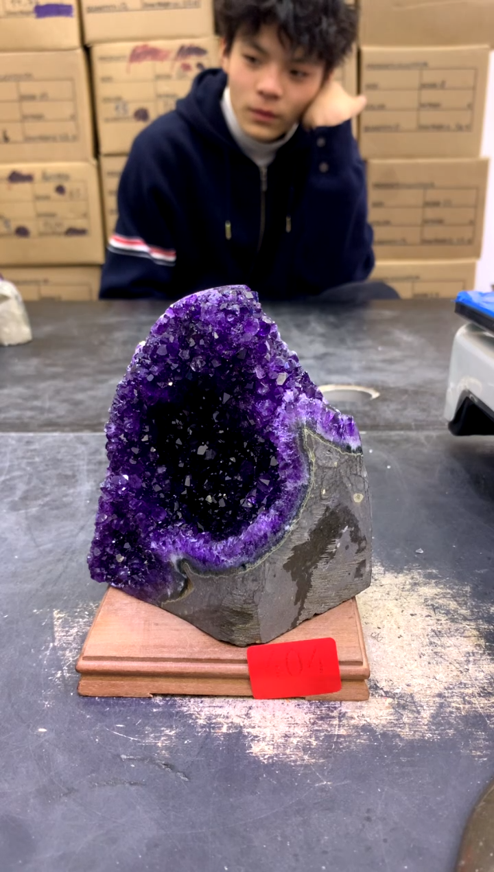 【闪购商品】水晶摆件未镶嵌天然紫水晶摆件404