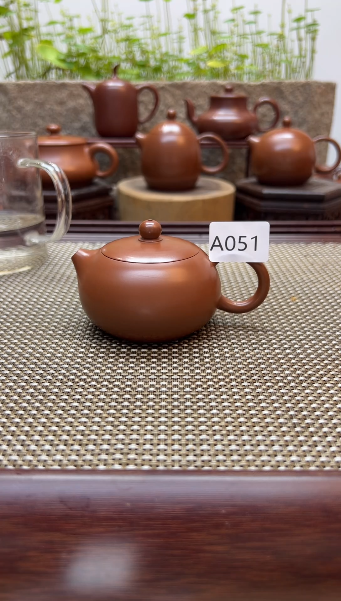 【闪购商品】朱泥茶壶微瑕 原矿全手工 A051 110cc