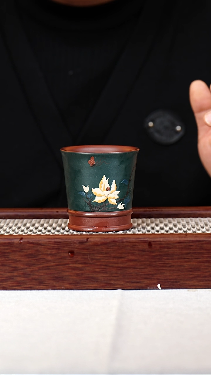 茶杯紫砂宜兴紫砂杯130C   27