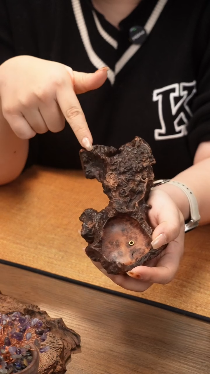 20号云小屋紫柚木香插