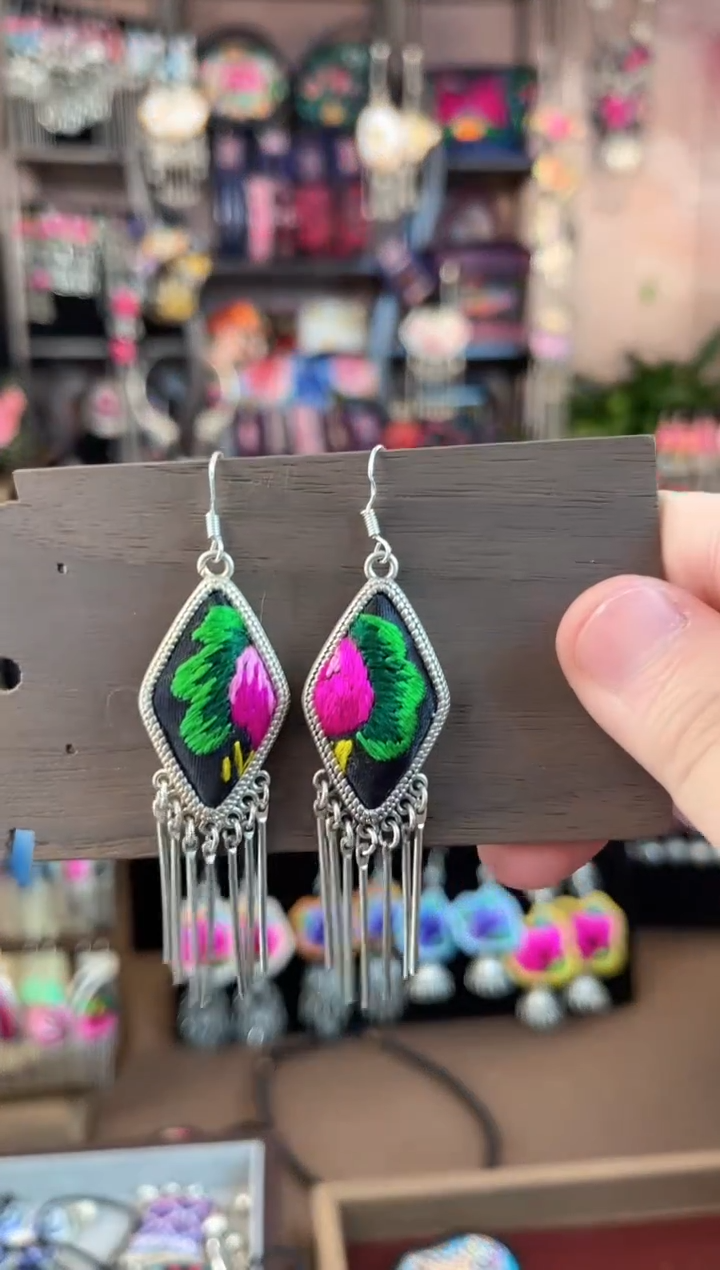 织绣 民族风手工非遗老绣饰品221