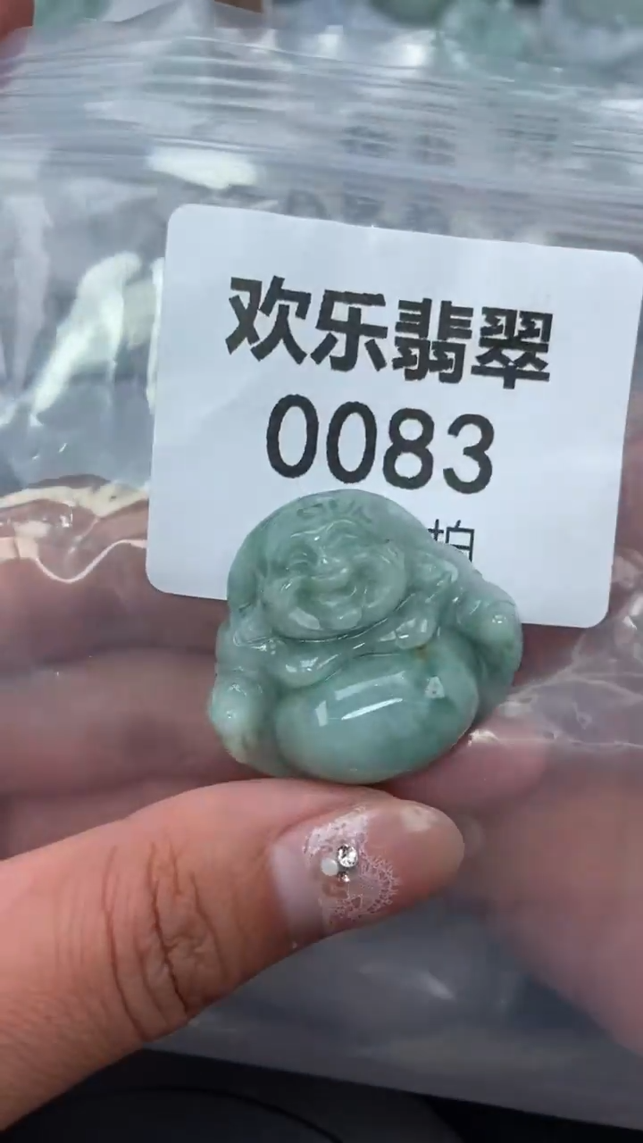 颈饰未镶嵌翡翠缅缅甸天然翡翠0083