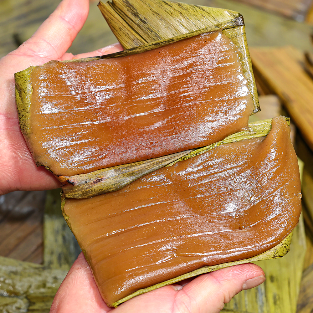 包邮云南德宏特产Q弹软糯糍粑泼水粑粑苏子红糖糯米粑粑新鲜制作