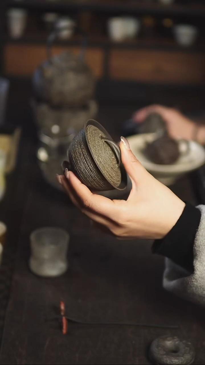 【闪购商品】卢阳手作 高足盖碗