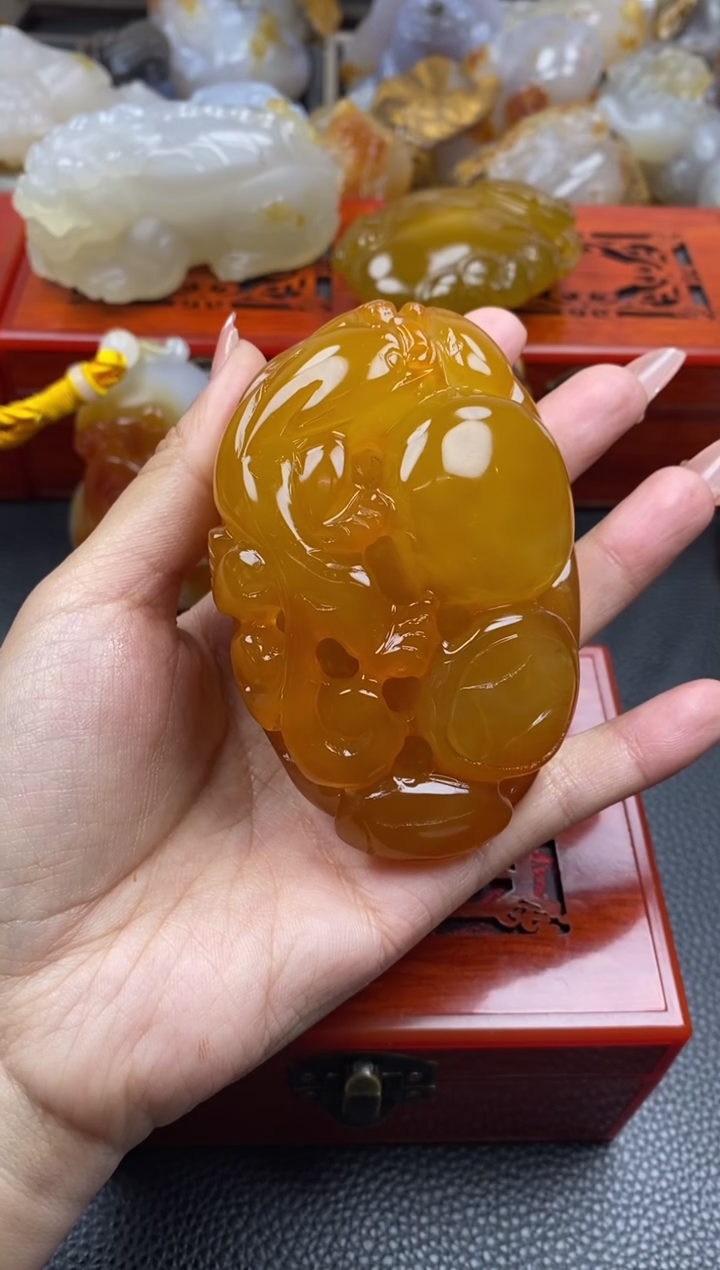 【闪购商品】玛瑙/玉髓手把未镶嵌00