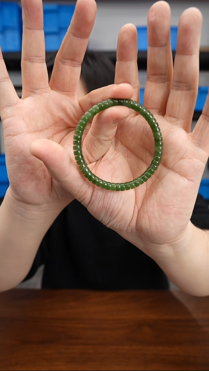 未镶嵌手串和田玉0102DL330直切手串