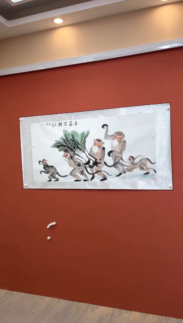 国画老师现场创作  78
