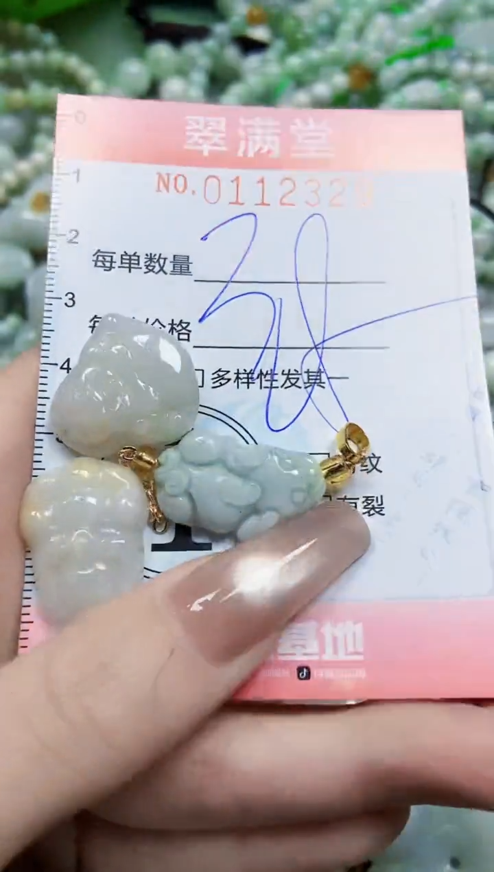 【闪购商品】翡翠颈饰未镶嵌闪购0112329