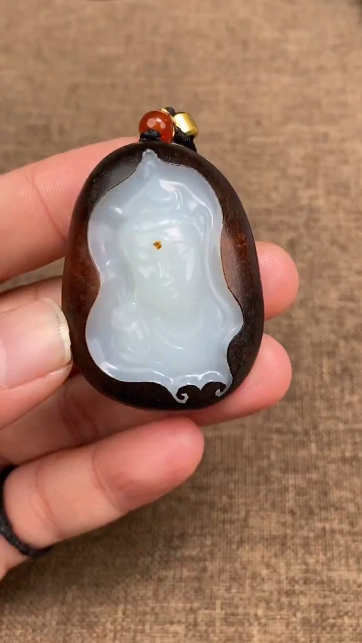 颈饰未镶嵌和田玉@*果12.10GZ多样性拍一发一398