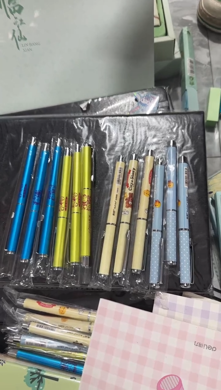 永生+真彩钢笔12支