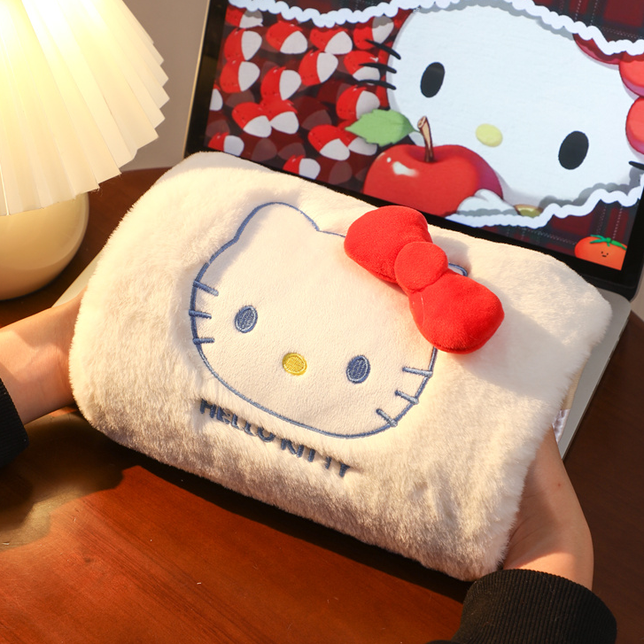 可爱hellokitty新年礼物暖手宝电暖宝暖水袋热水袋送女生节日礼品