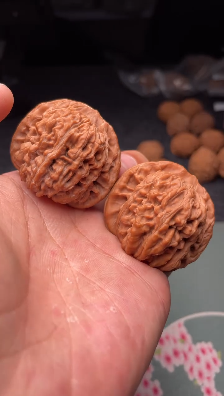 把件文玩核桃a14 楼子 43尺