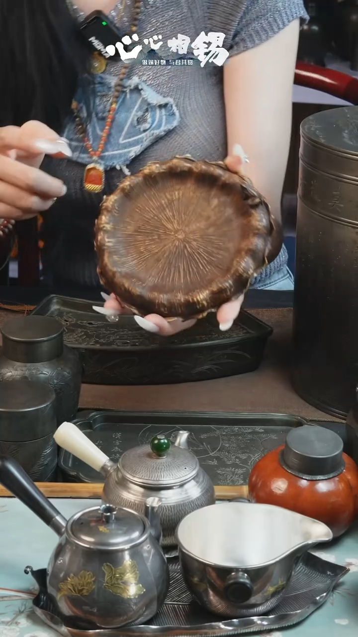 瓷片心心相锡/心心相锡