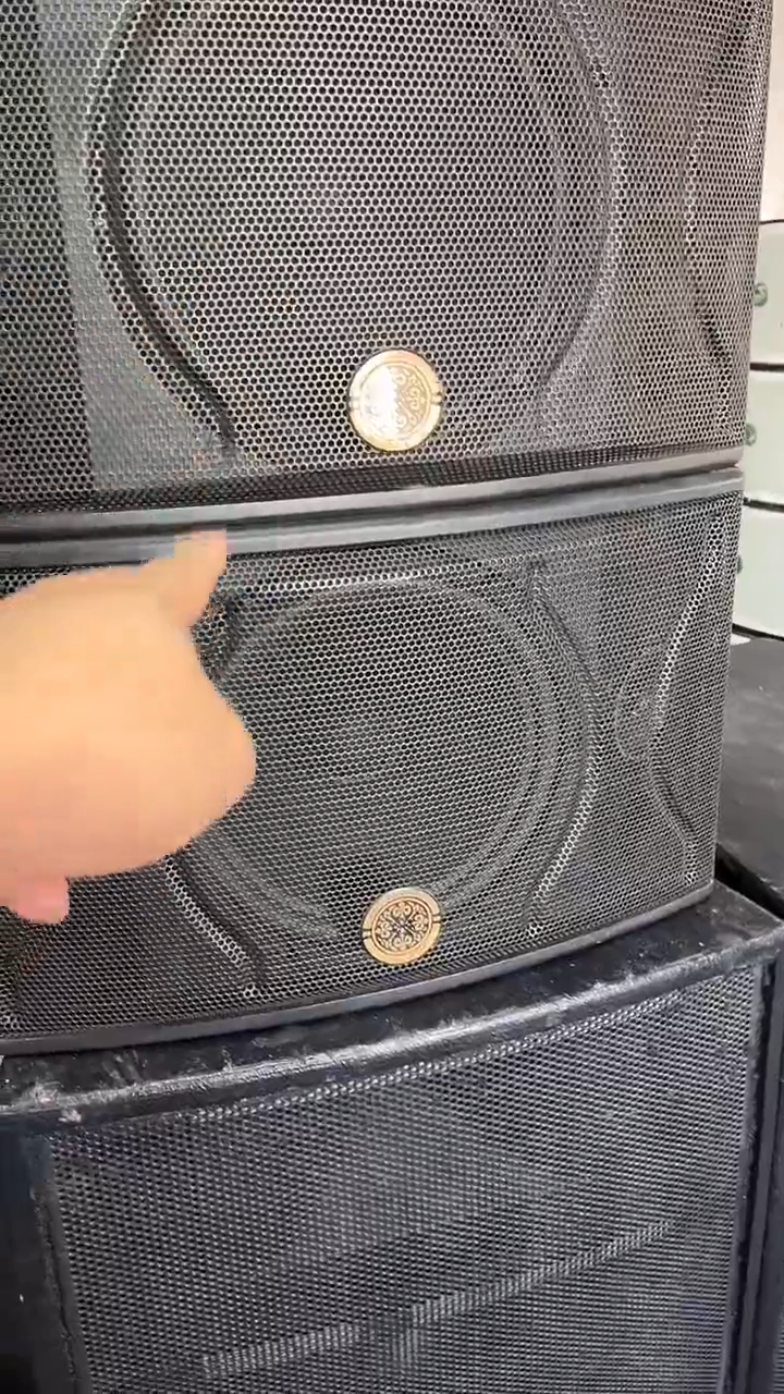 四***力不包邮 10寸卡包 音响 一对