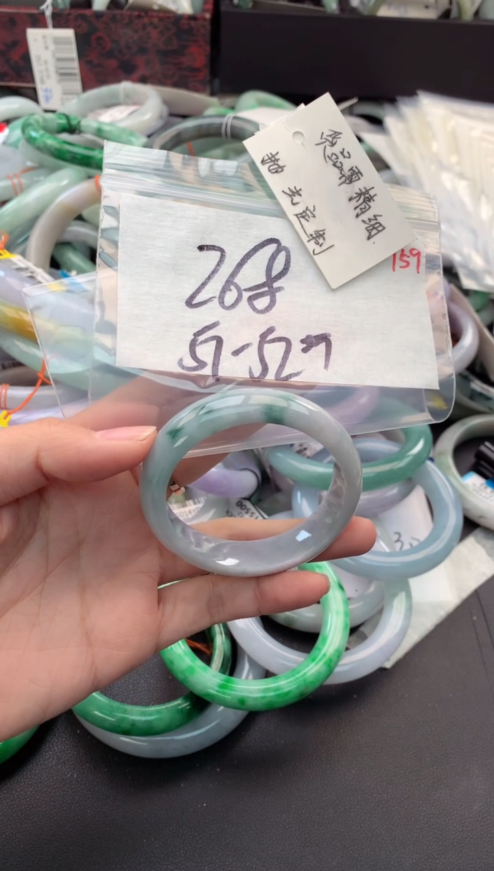 【闪购商品】定制翡翠未镶嵌毛货需精细抛光+多人