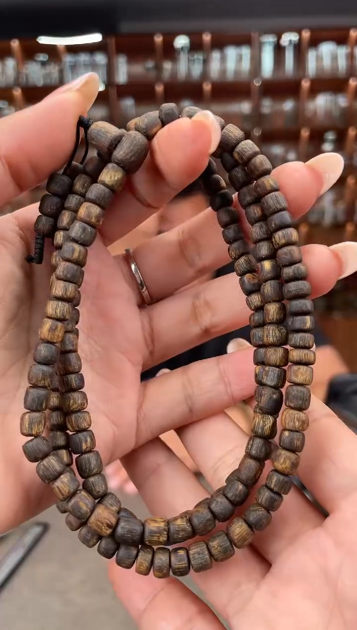 【闪购商品】沉香手串45号沉水老料国香绿奇楠多样性发一条
