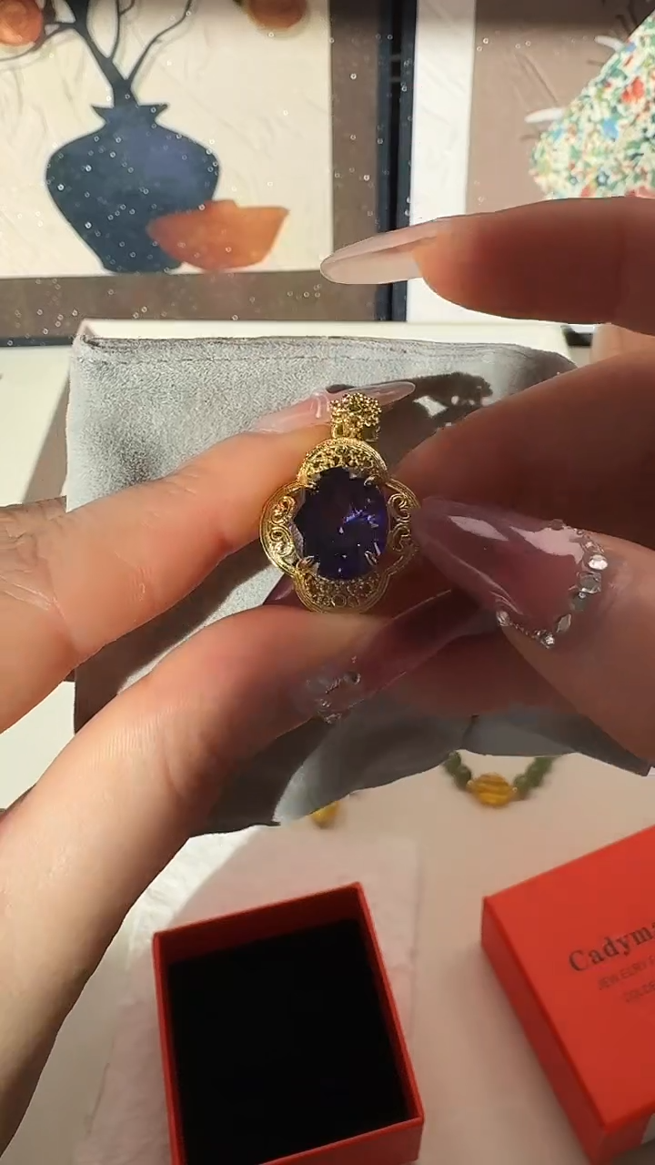 颈饰未镶嵌水晶003