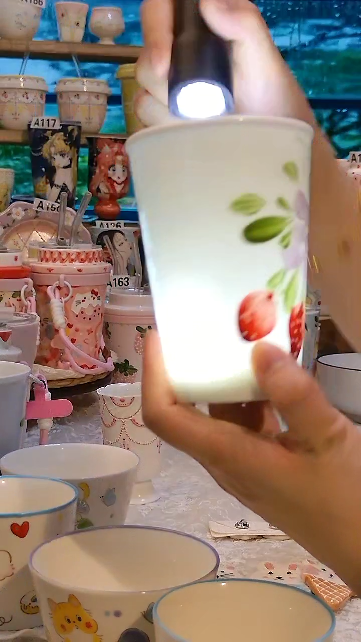 陶瓷景德镇手绘陶瓷杯