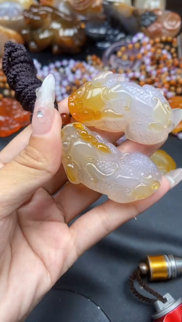 【闪购商品】玛瑙/玉髓颈饰未镶嵌ll