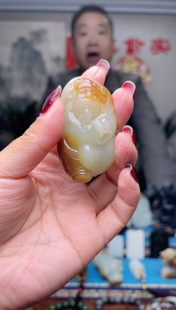 【闪购商品】和田玉挂件未镶嵌1