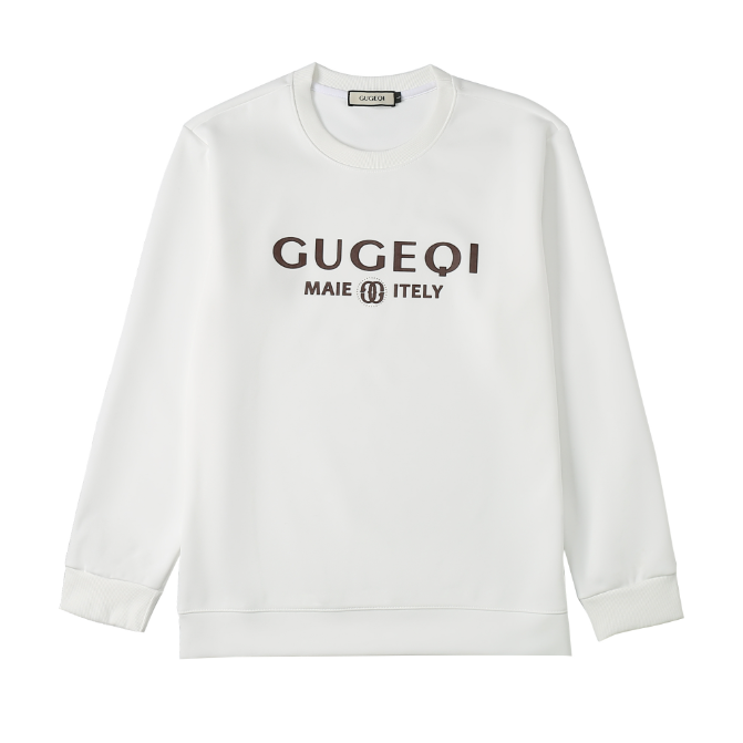 GUGEQI秋冬加绒加厚休闲卫衣-8738