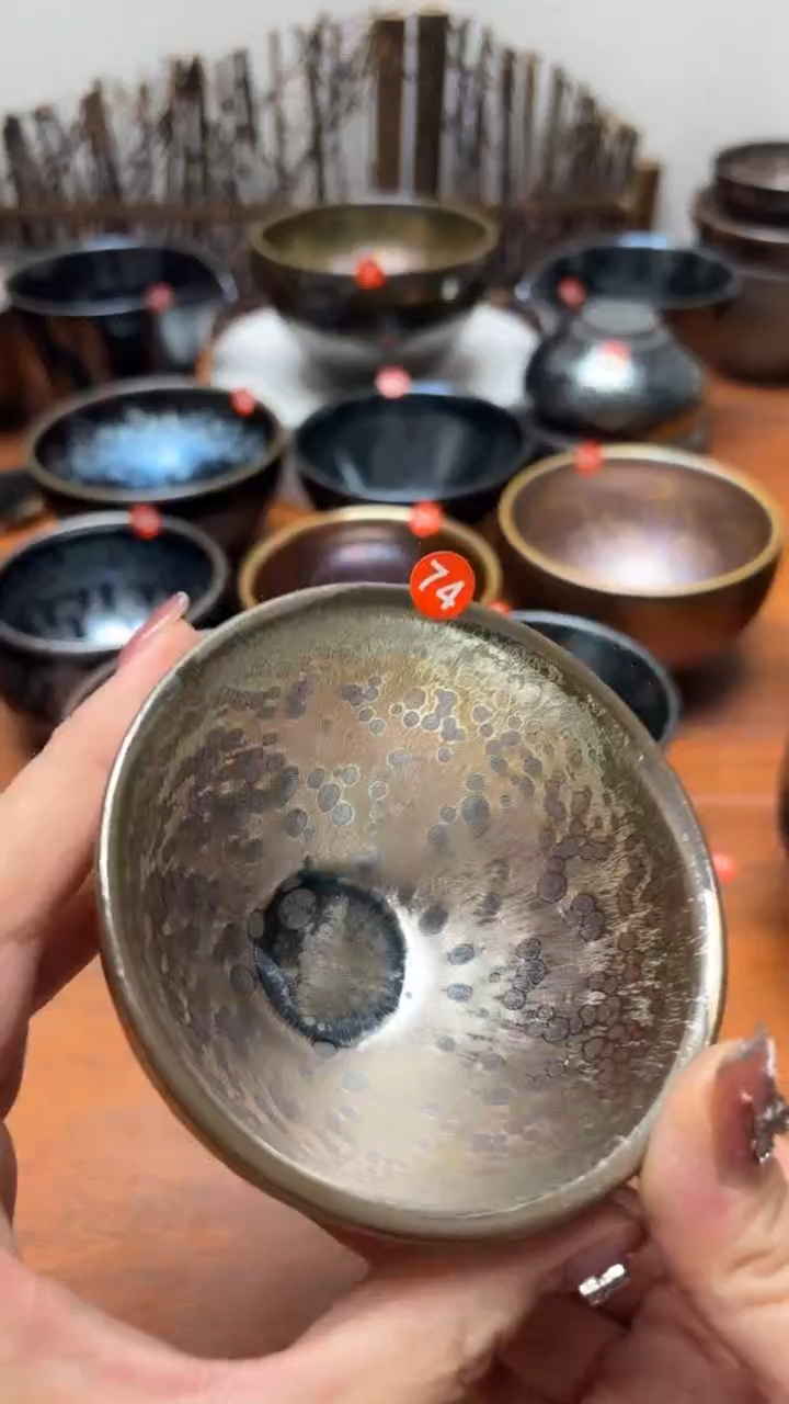 【闪购商品】茶盏74号建盏工匠茶器