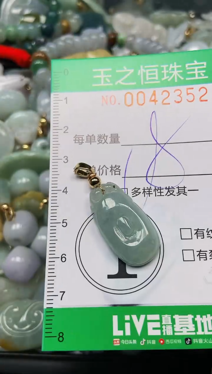 【闪购商品】翡翠颈饰未镶嵌闪购0042352