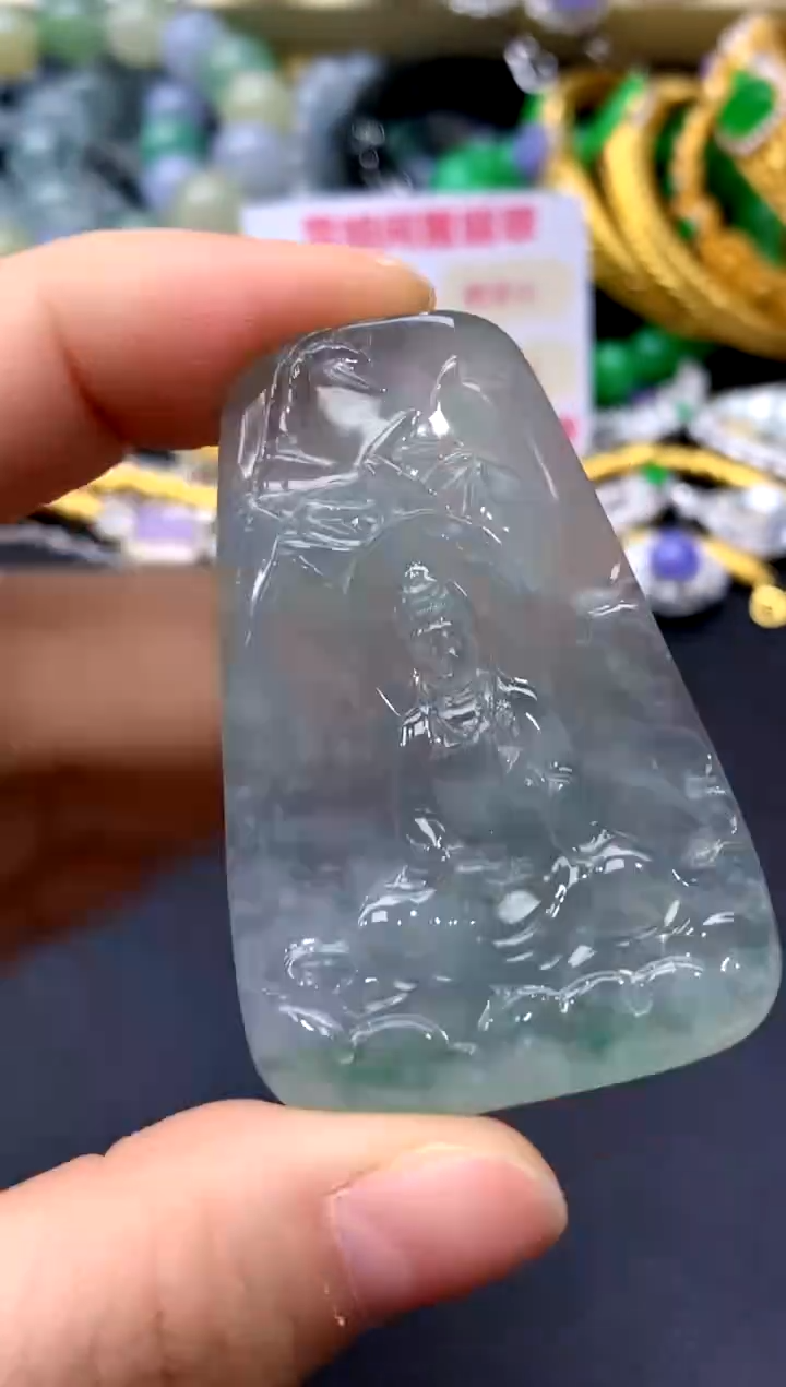 颈饰未镶嵌翡翠322-中国好珍宝