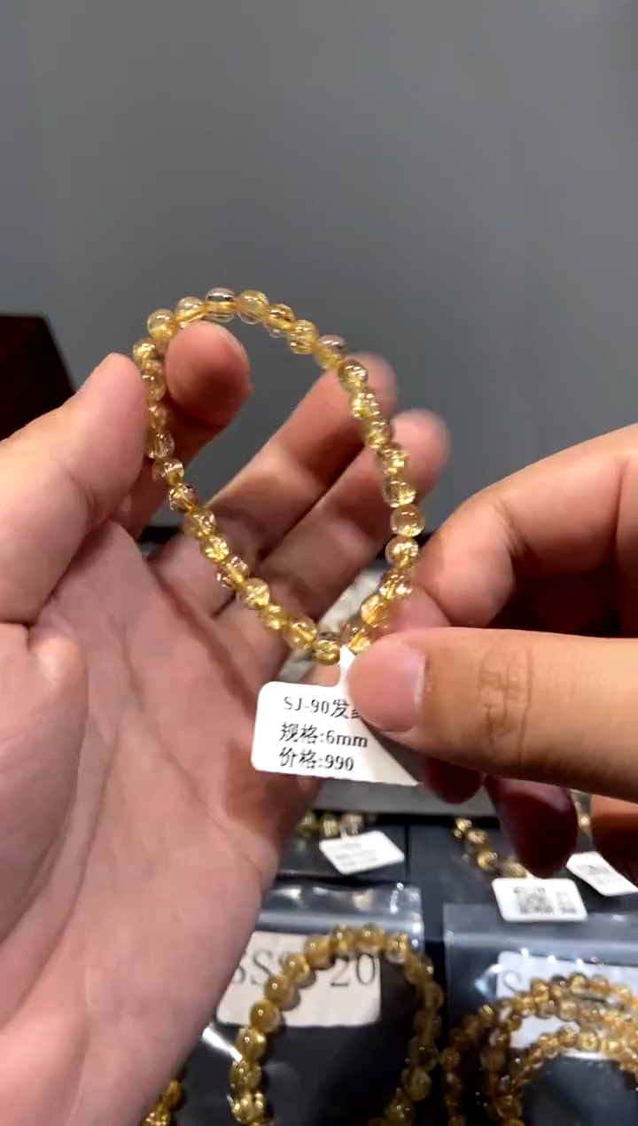 729-未镶嵌水晶SJ-90发晶6mm