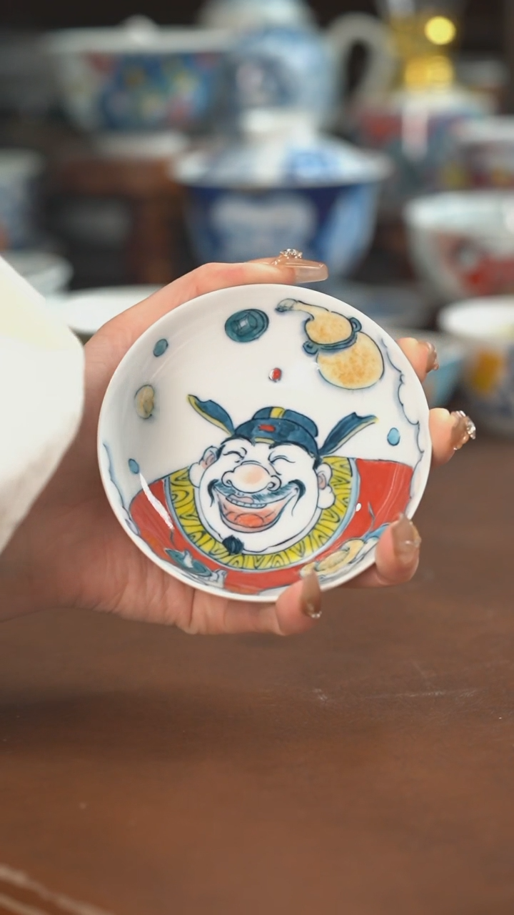 【闪购商品】财神景德镇昨明陶瓷