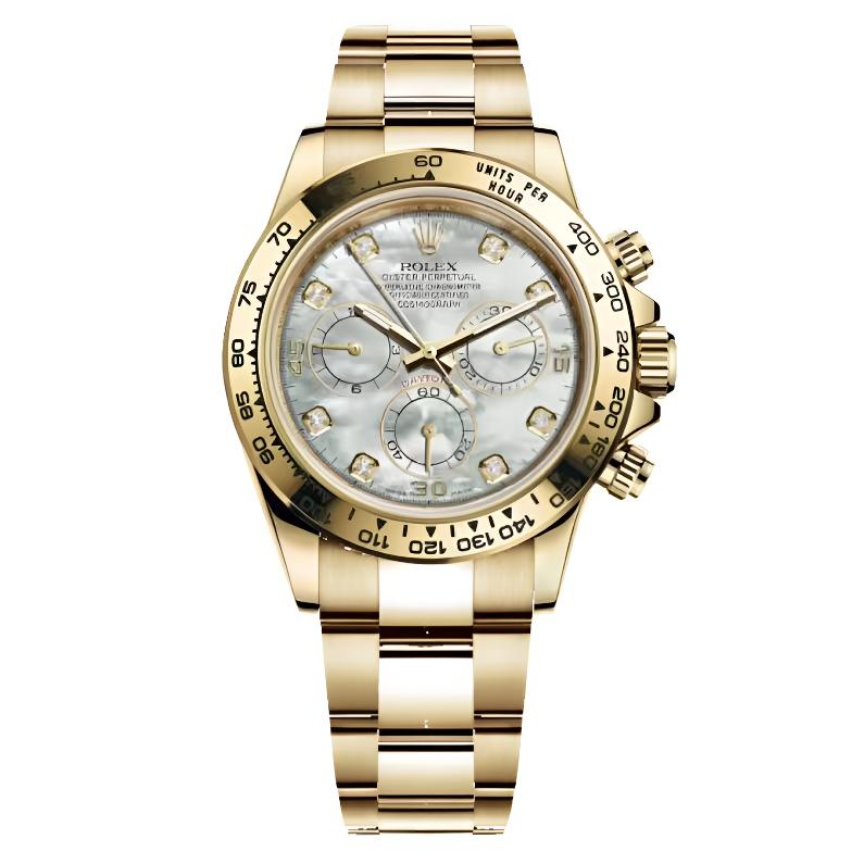 95新 Rolex/劳力士 迪通拿系列116508白贝母 19年全套
