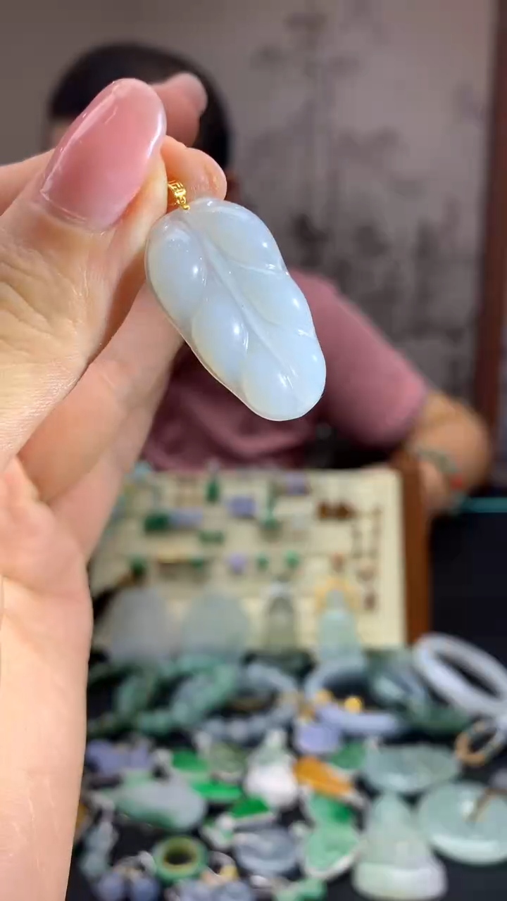 【闪购商品】翡翠颈饰未镶嵌31-天然翡翠