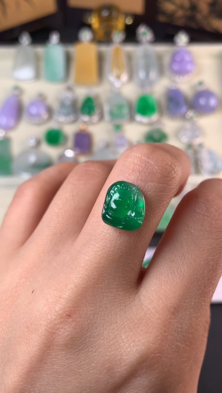 未镶嵌定制翡翠裸石（镶嵌定制）