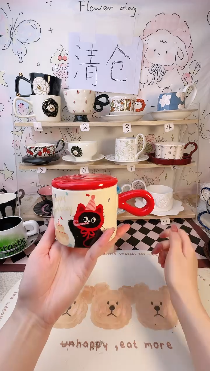 【闪购商品】普通钢化玻璃双饮款1