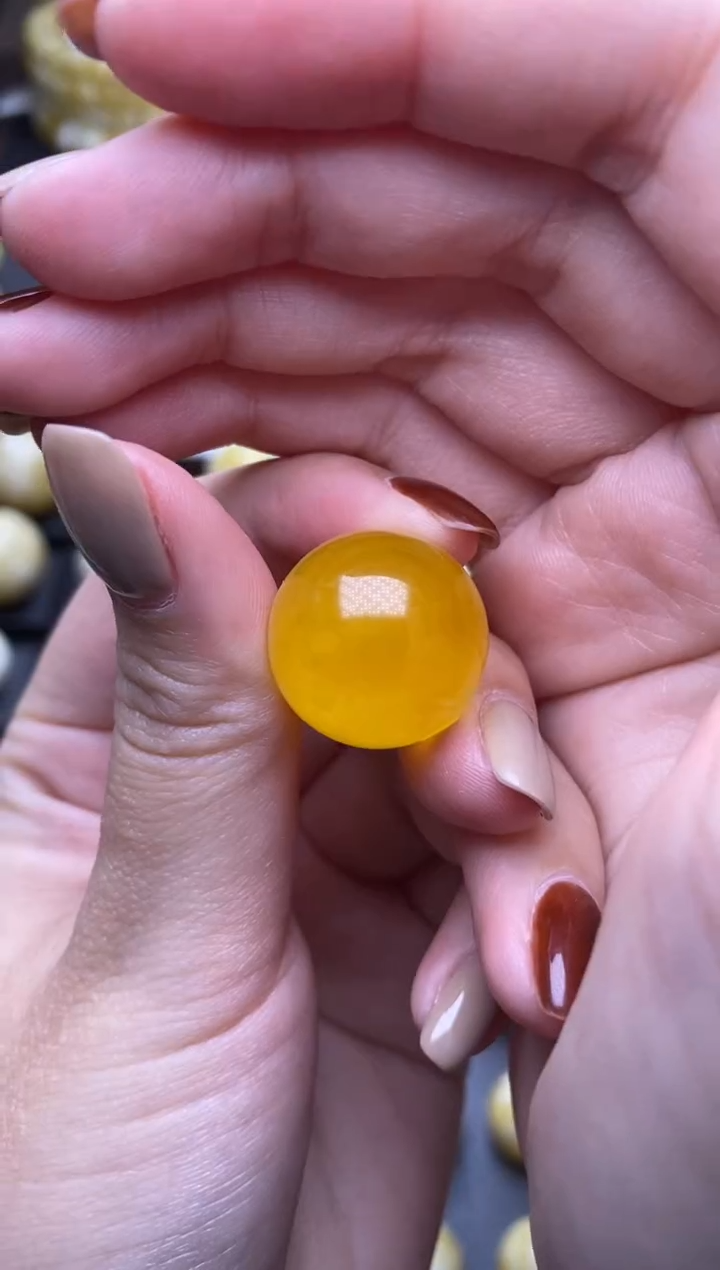 【闪购商品】琥珀裸石未镶嵌大小姐珠宝严选19