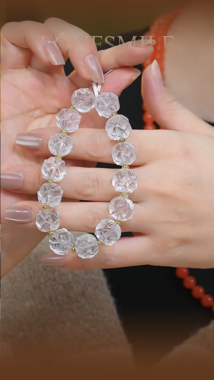 未镶嵌手串水晶080