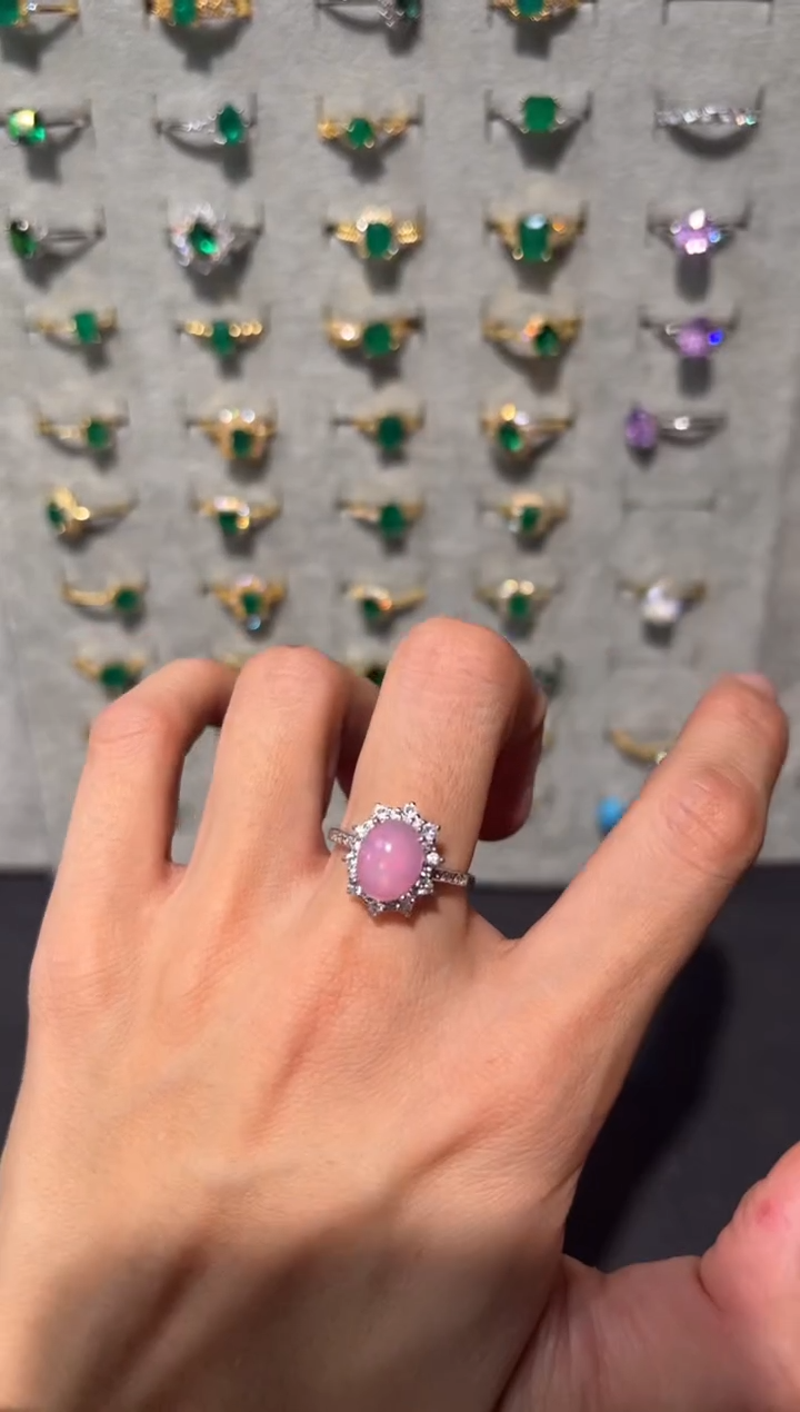 【闪购商品】锡石444银S925镶嵌1021041