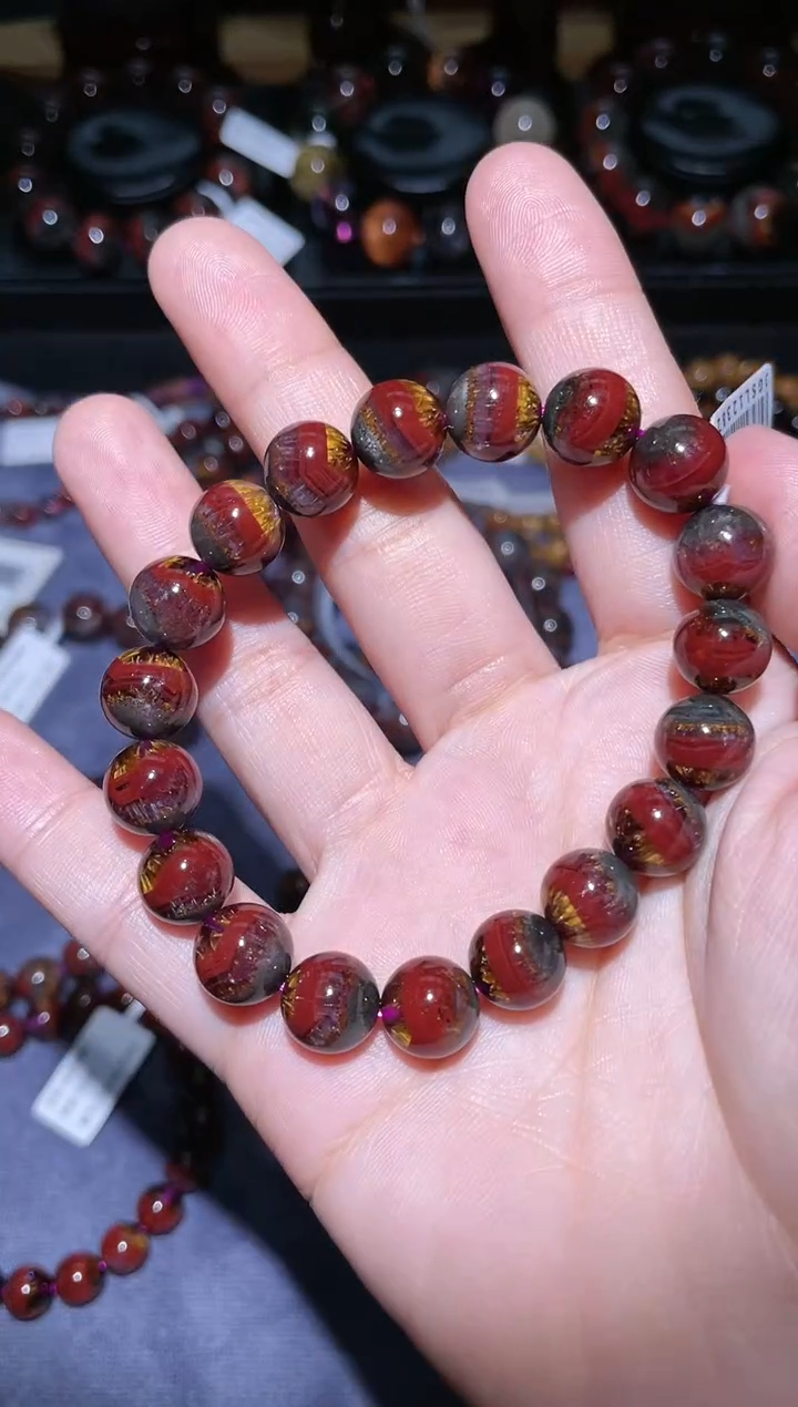 【闪购商品】水晶手链未镶嵌极光10mm-382