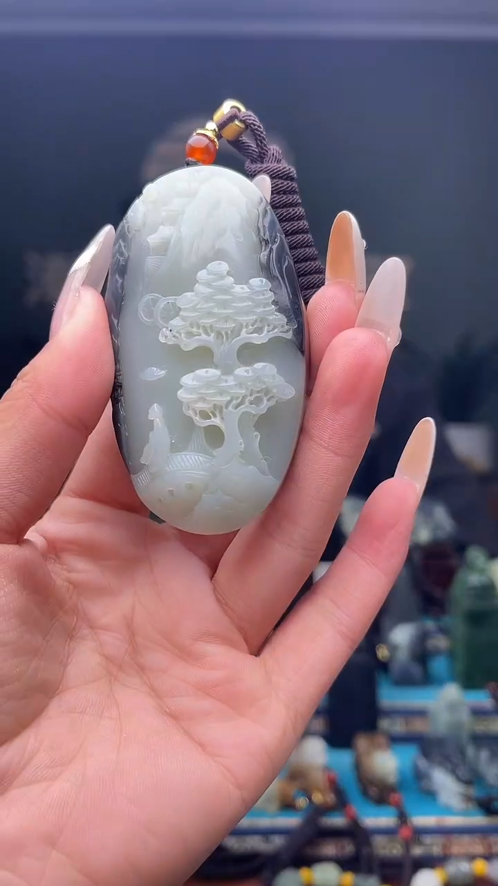 未镶嵌和田玉挂件1