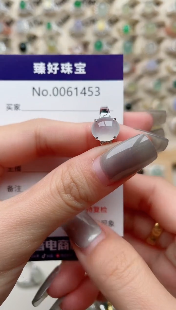 【闪购商品】翡翠戒指银S925镶嵌...........