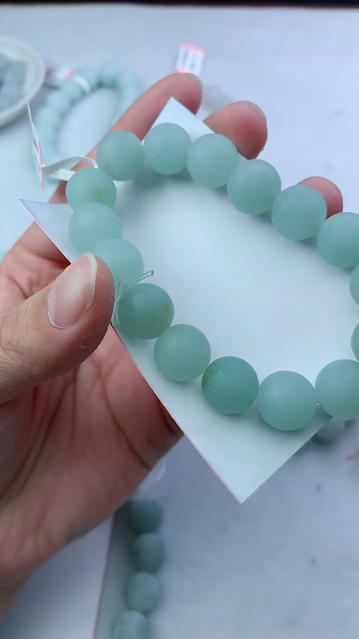 【闪购商品】定制翡翠未镶嵌珠子12