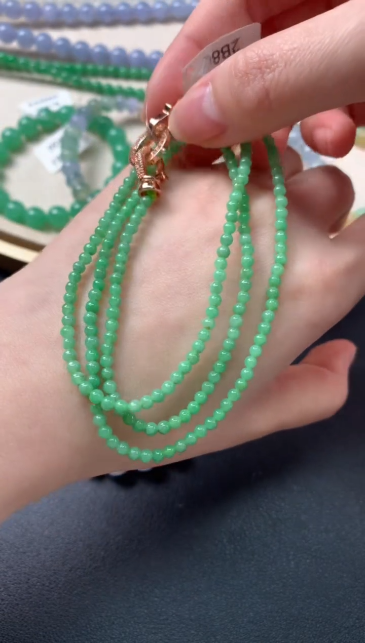 【闪购商品】翡翠项链未镶嵌Z918|980