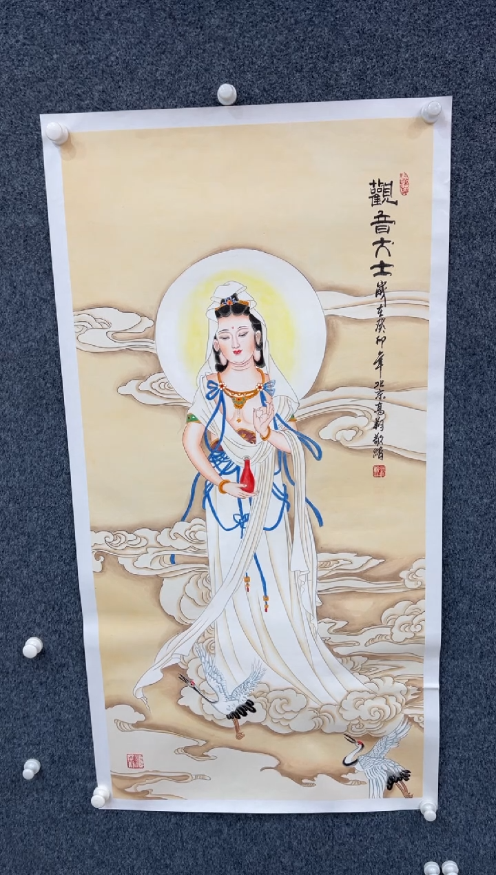 【闪购商品】国画2.25-冯高翔-四尺人物-044