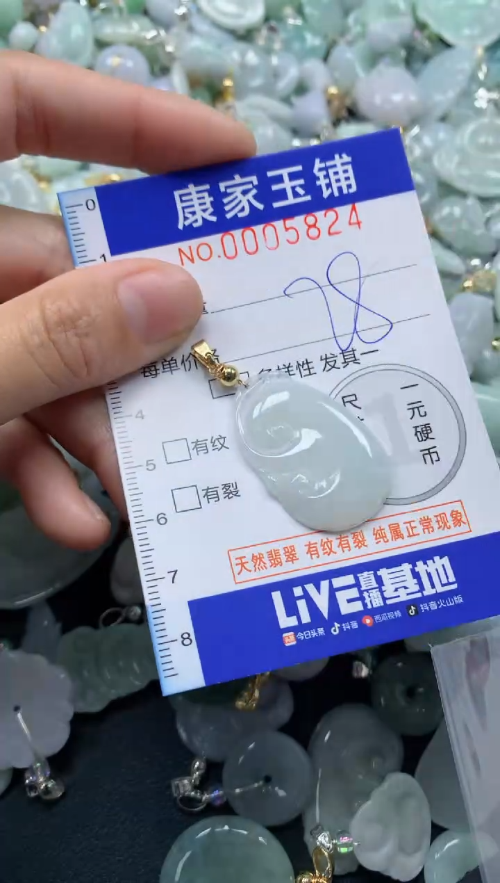 颈饰未镶嵌翡翠5824