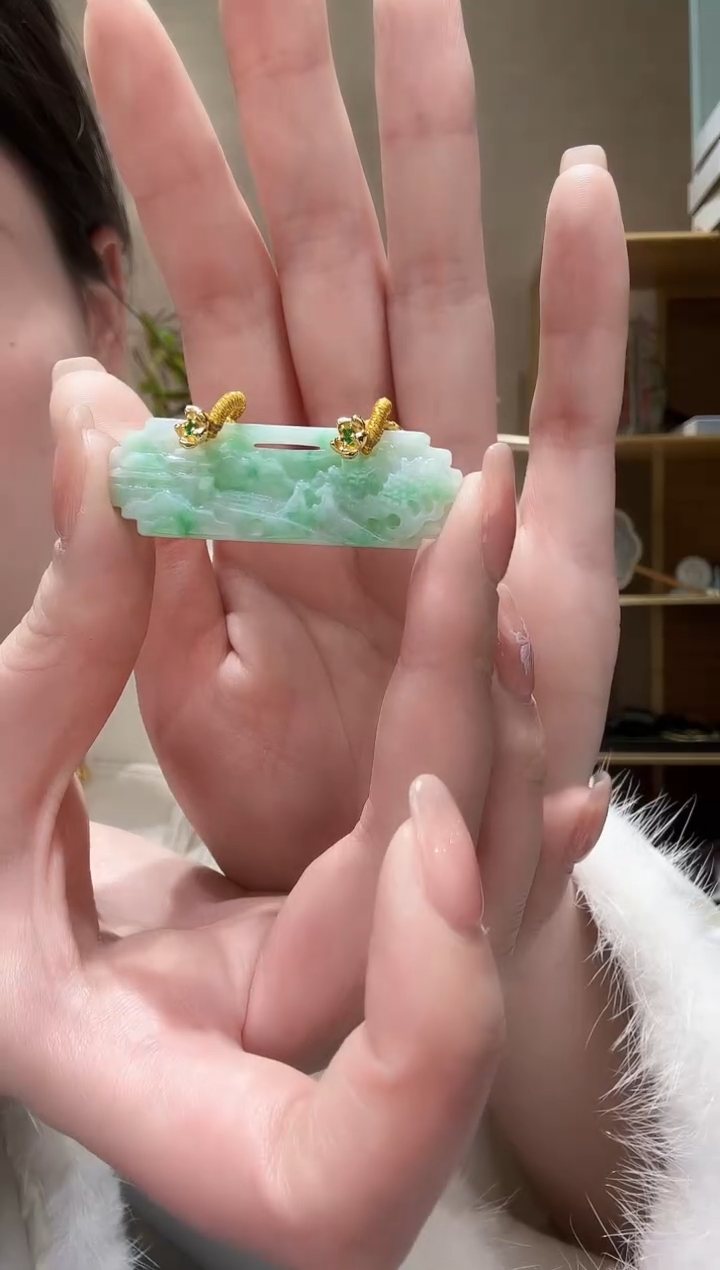 【闪购商品】翡翠颈饰未镶嵌吊坠