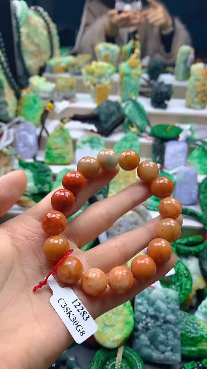 颈饰未镶嵌翡翠天然缅甸a货翡翠卡13